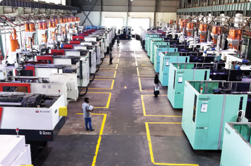 Modern automated production line at Akij Homeware